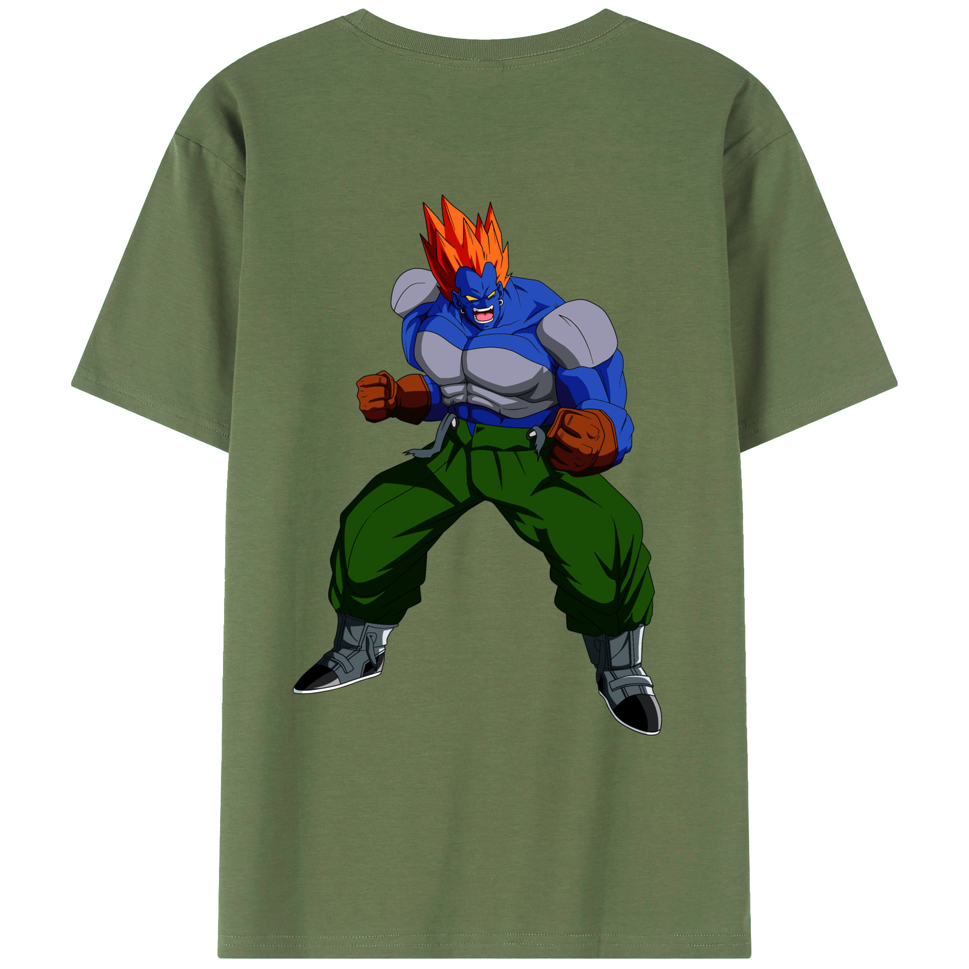 （画像用） ドラゴンボール DRAGON BALL 綿100％ メンズ半袖Tシャツ（バックプリント） 通気性